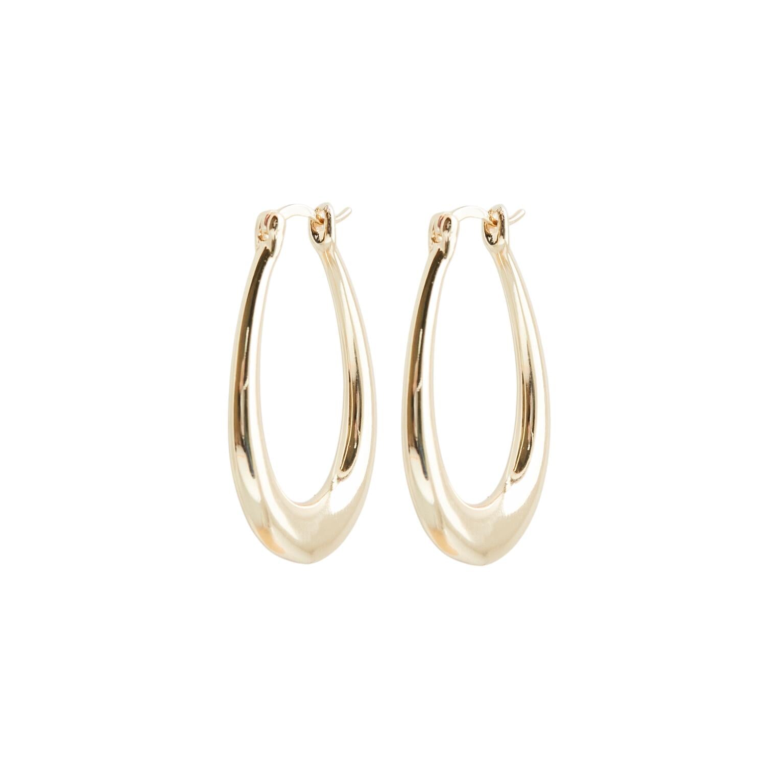 Jenni hoops, medium - forgyldt